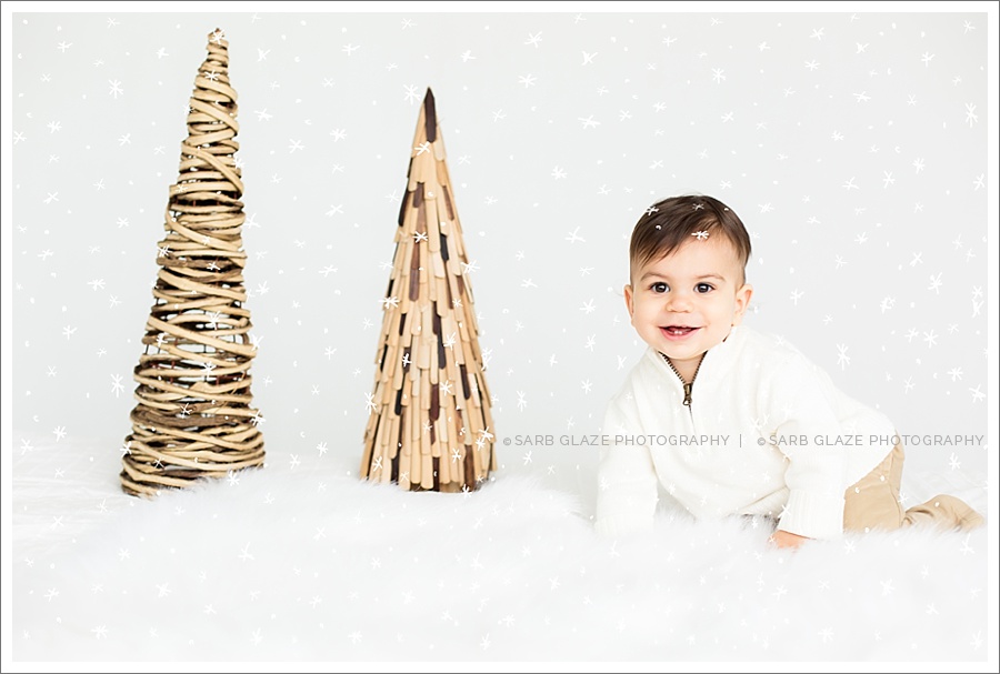 Cole Holiday Christmas Mini Session Vancouver Children's Baby Photography Natural Light Studio_0006